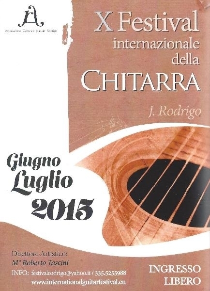 FESTIVAL INTERNAZIONALE DELLA CHITARRA - 04/07/15